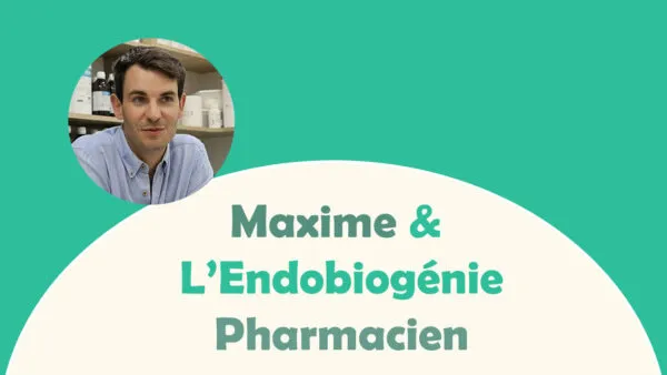 Maxime Davoust est pharmacien titulaire dans une pharmacie de La Rochelle. Il explique comment il a découvert l'endobiogénie et ce que cela lui a apporté.